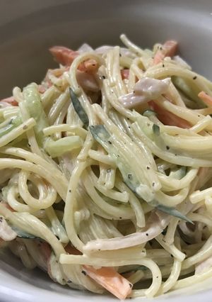 簡単美味しいサラダスパゲティ　お弁当にも-レシピのメイン写真