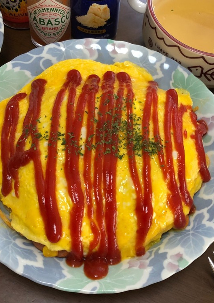 とろ〜りたまごのオムスパ-レシピのメイン写真