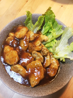 節約!鶏むね肉の生姜焼き。お弁当にも☆-レシピのメイン写真