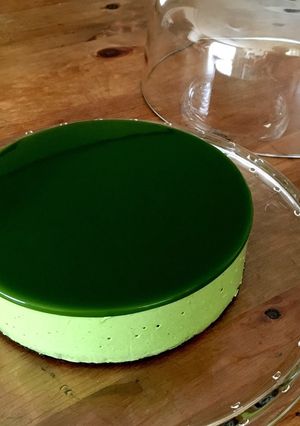 抹茶のレアチーズケーキ-レシピのメイン写真