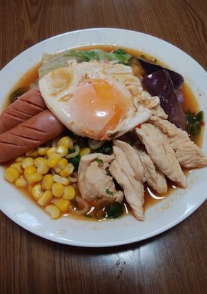 夏を乗り切れ！辛ラーメン-レシピのメイン写真