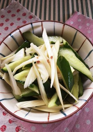 きゅうりとセロリの中華サラダ-レシピのメイン写真