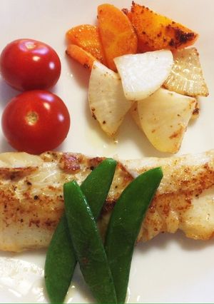 生真たら切身のムニエル？バター焼き？皮無-レシピのメイン写真