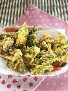 セロリの葉っぱの天ぷら-レシピのメイン写真