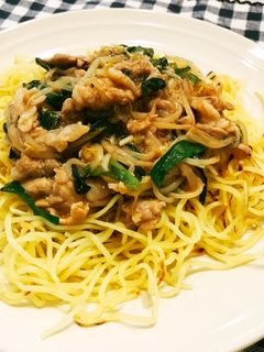 ニラともやしの豚あんかけ焼きそば-レシピのメイン写真