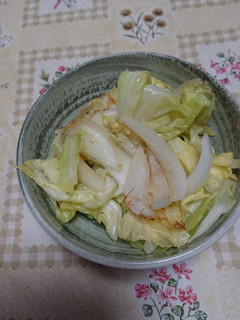 春キャベツと新玉ねぎのおかかあえ-レシピのメイン写真