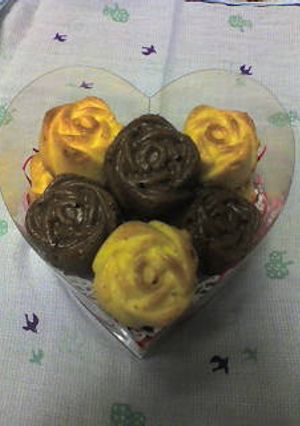 薔薇マドレーヌ-レシピのメイン写真