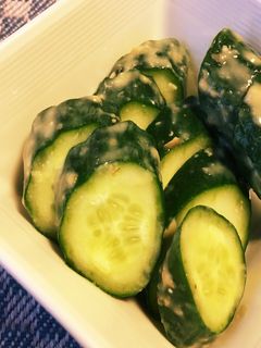 *きゅうりの味噌ヨーグルト漬物*-レシピのメイン写真