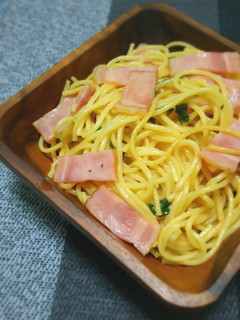 ベーコンと大葉のまろやかパスタ-レシピのメイン写真