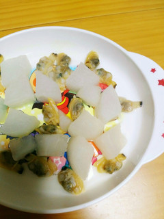 幼児食 大根とあさり-レシピのメイン写真