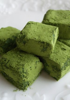 抹茶の 和風生チョコ-レシピのメイン写真