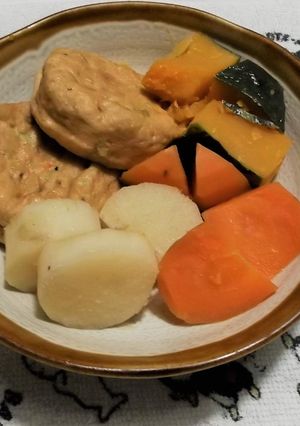 がんもと山芋などの一緒煮-レシピのメイン写真