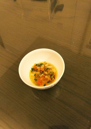 野菜と鮭のあんかけスープ【離乳食中期】-レシピのメイン写真