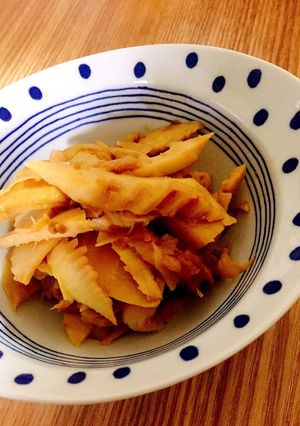 ＊ごま油風味＊タケノコの梅味噌炒め-レシピのメイン写真