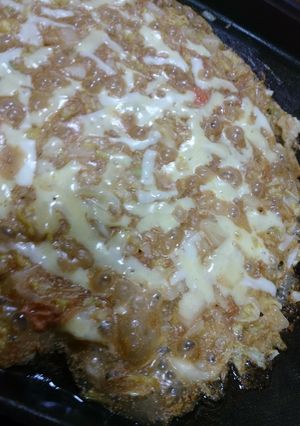 明太子もちチーズもんじゃ-レシピのメイン写真