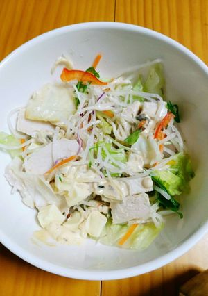 ✨蒸し鶏のチーズサラダ✨-レシピのメイン写真
