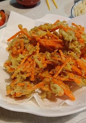 人参のかき揚げ-レシピのメイン写真