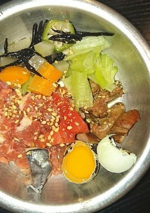 犬ごはん、生食です(^_^)v-レシピのメイン写真