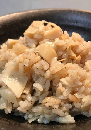 たけのこ煮物リメイクでたけのこご飯★簡単-レシピのメイン写真