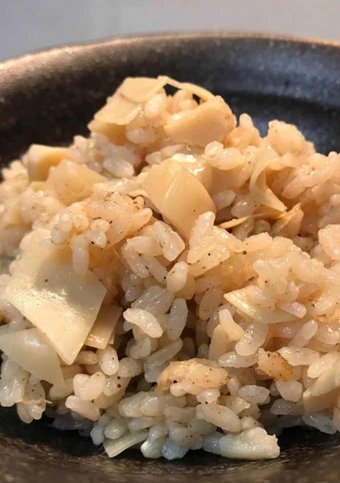 たけのこ煮物リメイクでたけのこご飯★簡単-レシピのメイン写真