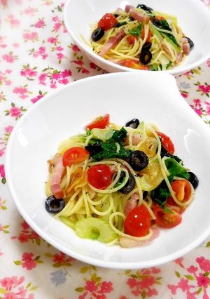 香り爽やか☆セロリパスタ✿-レシピのメイン写真