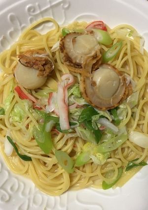 ホタテのさっぱり簡単パスタ。-レシピのメイン写真