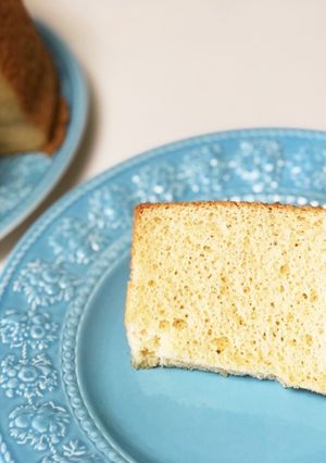 《 きな粉シフォンケーキ 》-レシピのメイン写真