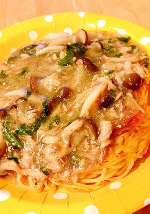 ぱりぱり和風パスタ-レシピのメイン写真