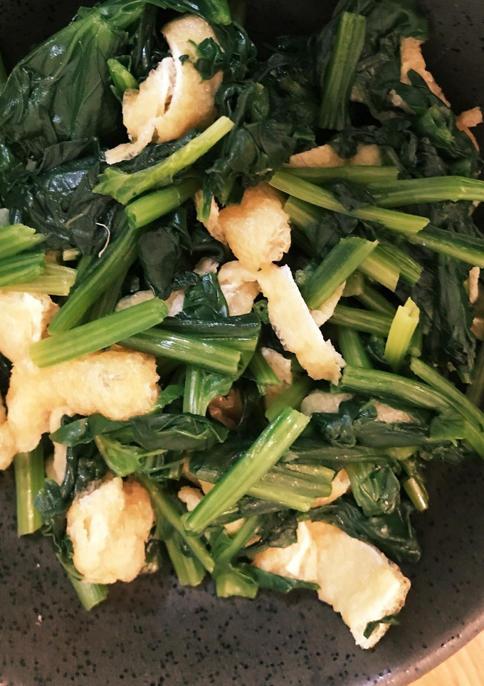 ほうれん草と薄揚げのおひたし-レシピのメイン写真