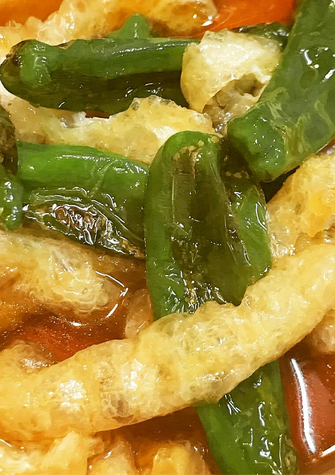 簡単！常備菜！ししとうと油揚げの煮浸し-レシピのメイン写真