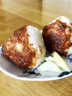 おかか味噌焼きおにぎり-レシピのメイン写真