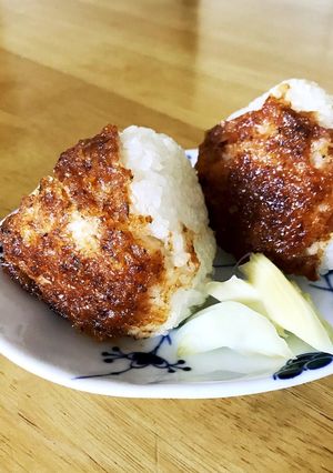 おかか味噌焼きおにぎり-レシピのメイン写真