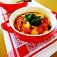 低糖質♪厚揚げと豆のトマト煮