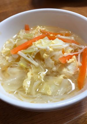 簡単・美味しい！酸辣湯(*^o^*)-レシピのメイン写真