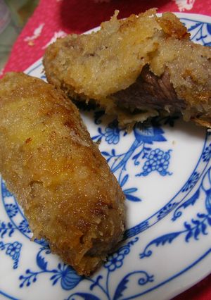【男の料理】ごぼうのロールかつ-レシピのメイン写真
