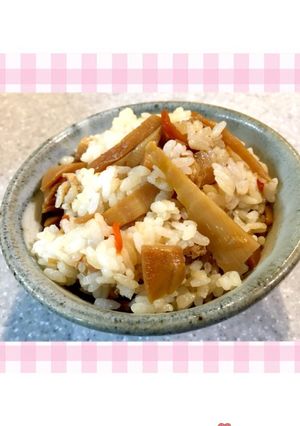 お手軽 たけのこ混ぜご飯-レシピのメイン写真