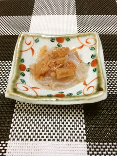 白滝の梅和え-レシピのメイン写真