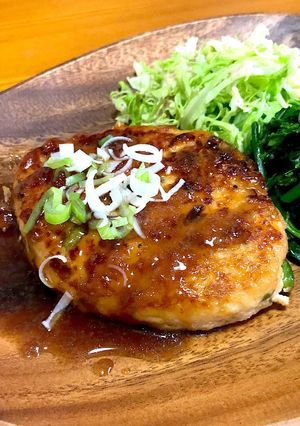 卵なし！簡単ふわふわ豆腐ハンバーグ☆-レシピのメイン写真