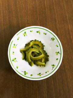 ゴーヤのめんつゆ漬け-レシピのメイン写真