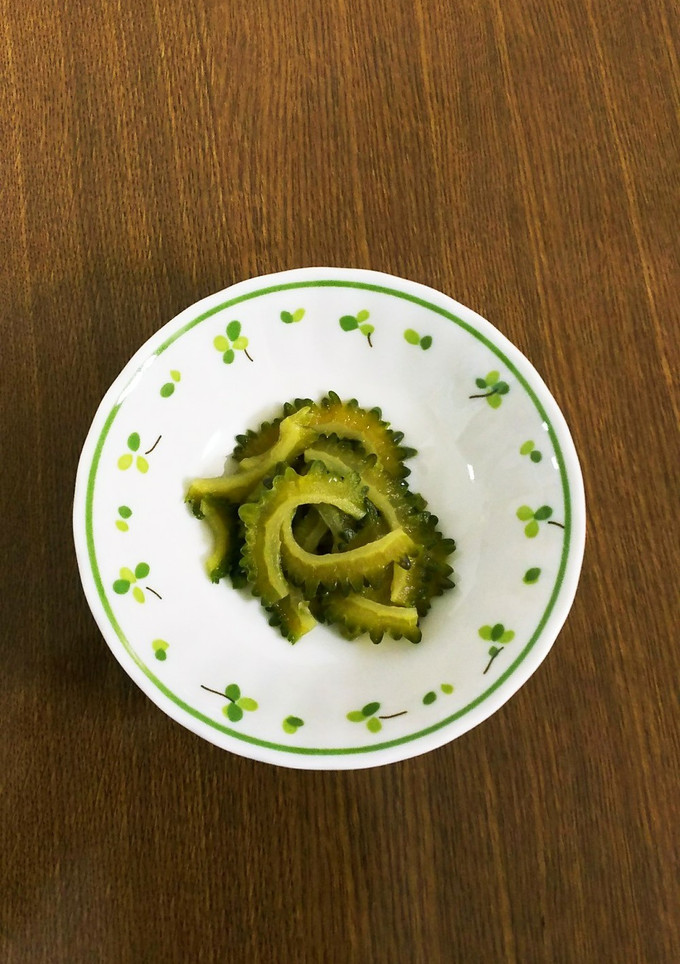 ゴーヤのめんつゆ漬け-レシピのメイン写真