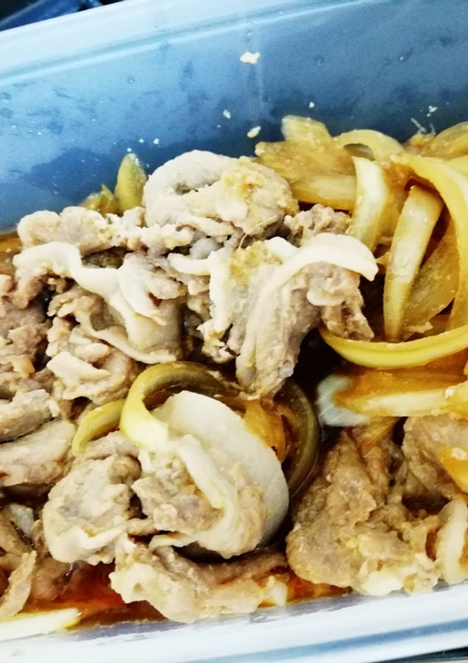 真空調理のしょうが焼き-レシピのメイン写真