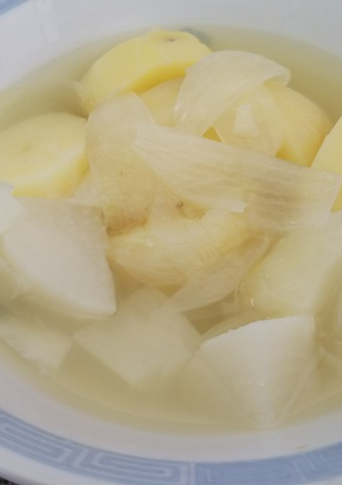大根と玉ねぎとジャガイモの出汁煮-レシピのメイン写真