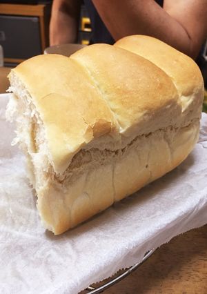 パウンド型で食パン(HB使用)-レシピのメイン写真