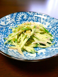 簡単副菜!胡瓜のみょうがマヨ和え-レシピのメイン写真