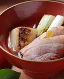 468食材■フランス産鴨ロースのお雑煮