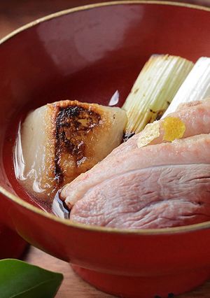 468食材■フランス産鴨ロースのお雑煮-レシピのメイン写真
