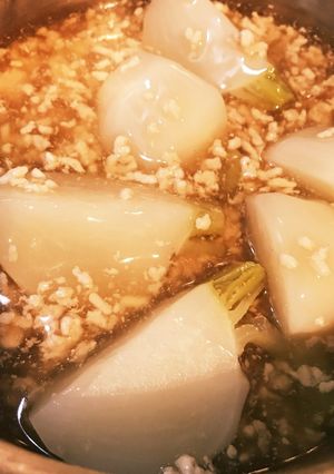 カブの煮物ひき肉あんかけ-レシピのメイン写真