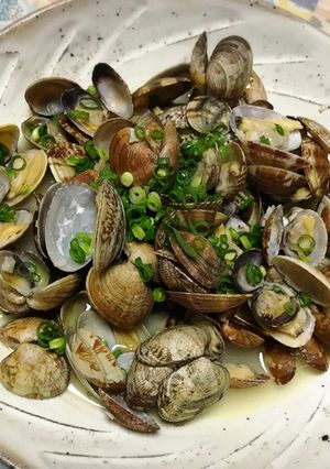 あさりのガーリックバター酒蒸し-レシピのメイン写真