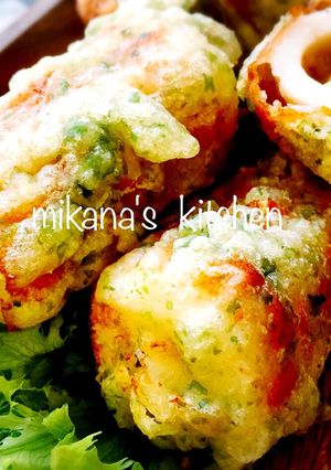 納豆入り☆ちくわの簡単磯辺揚げ☆-レシピのメイン写真