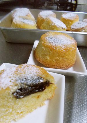 外はサクッ中はふわっと♡アーモンドケーキ-レシピのメイン写真